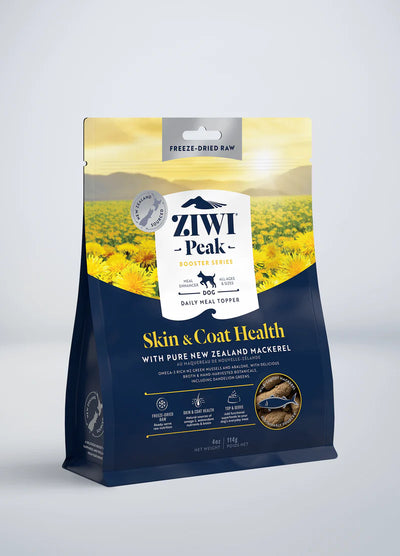 ZIWI Peak Freezel Dried Boosters Skin & Coat Health Dog Food