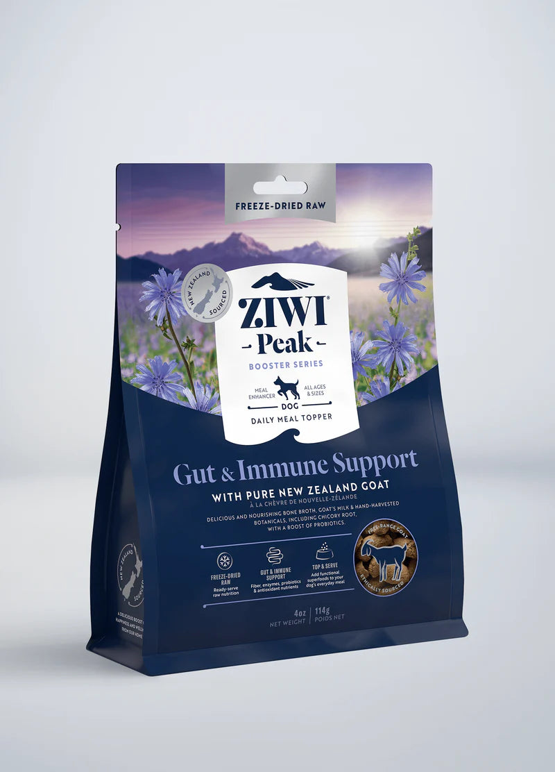 ZIWI Peak Freezel Dried Boosters Gut & Immunity Dog Food