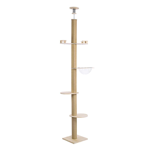 SupermarCat Floor to Ceiling Climbing Cat Tree - Premium SCAT02