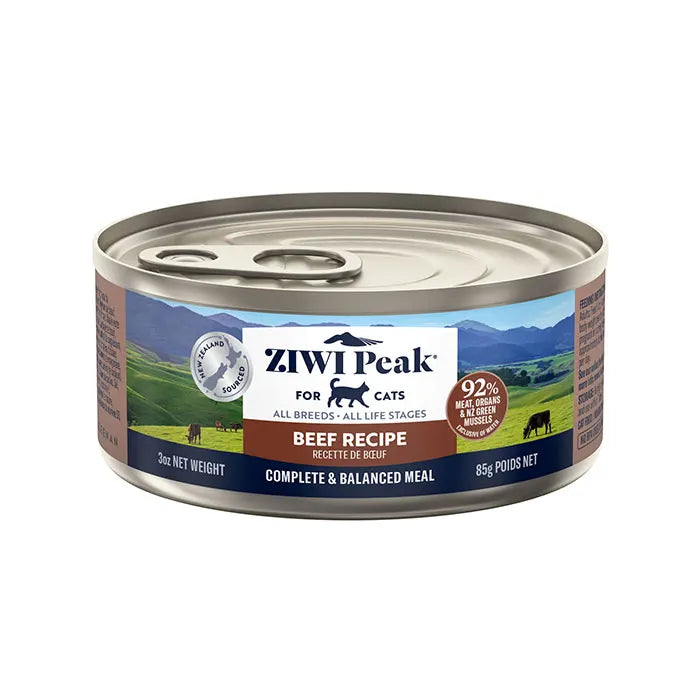 Ziwi Peak Beef Adult Cat Can 85g x 24