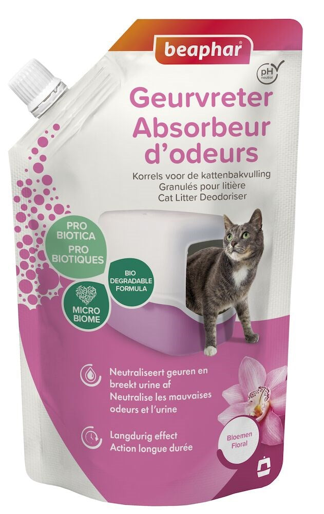 Beaphar Multi Fresh Cat Litter Deodoriser Orchid 400g