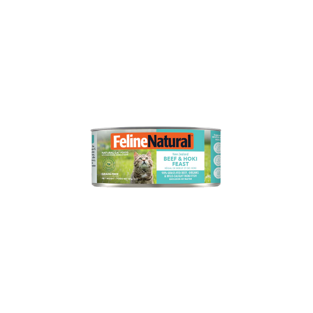 Feline Natural Cat Wet Food Can 85g - Buy 12 Get 2 FREE