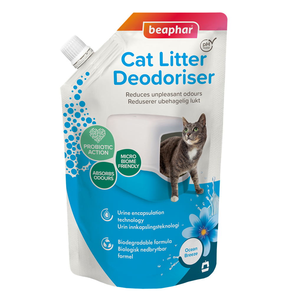 Beaphar Multi Fresh Cat Litter Deodoriser Ocean Breeze