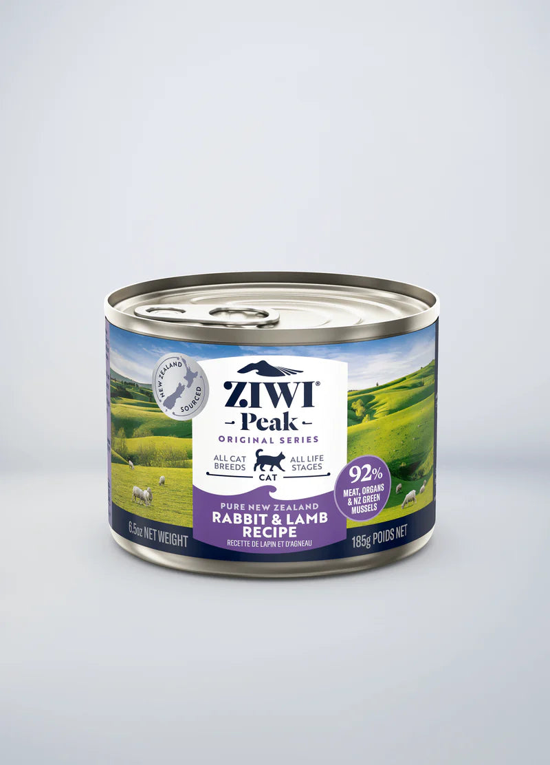 ZiwiPeak® Rabbit & Lamb Cat Can