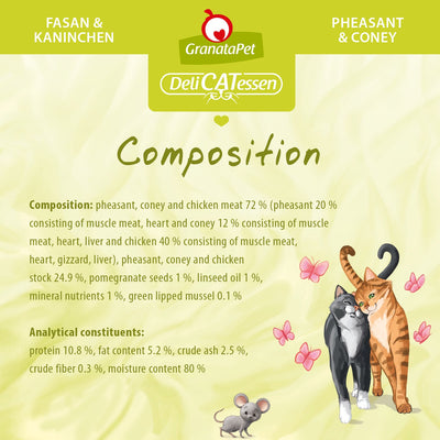 GranataPet DeliCATessen - Pheasant & Coney