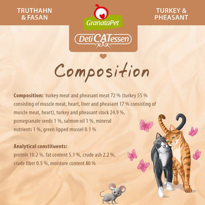 GranataPet DeliCATessen - Turkey & Pheasant