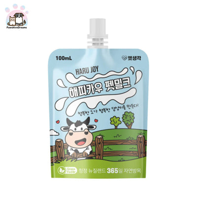 HARU JOY Happy Cow Premium Pet Milk for dog and cat 100ml