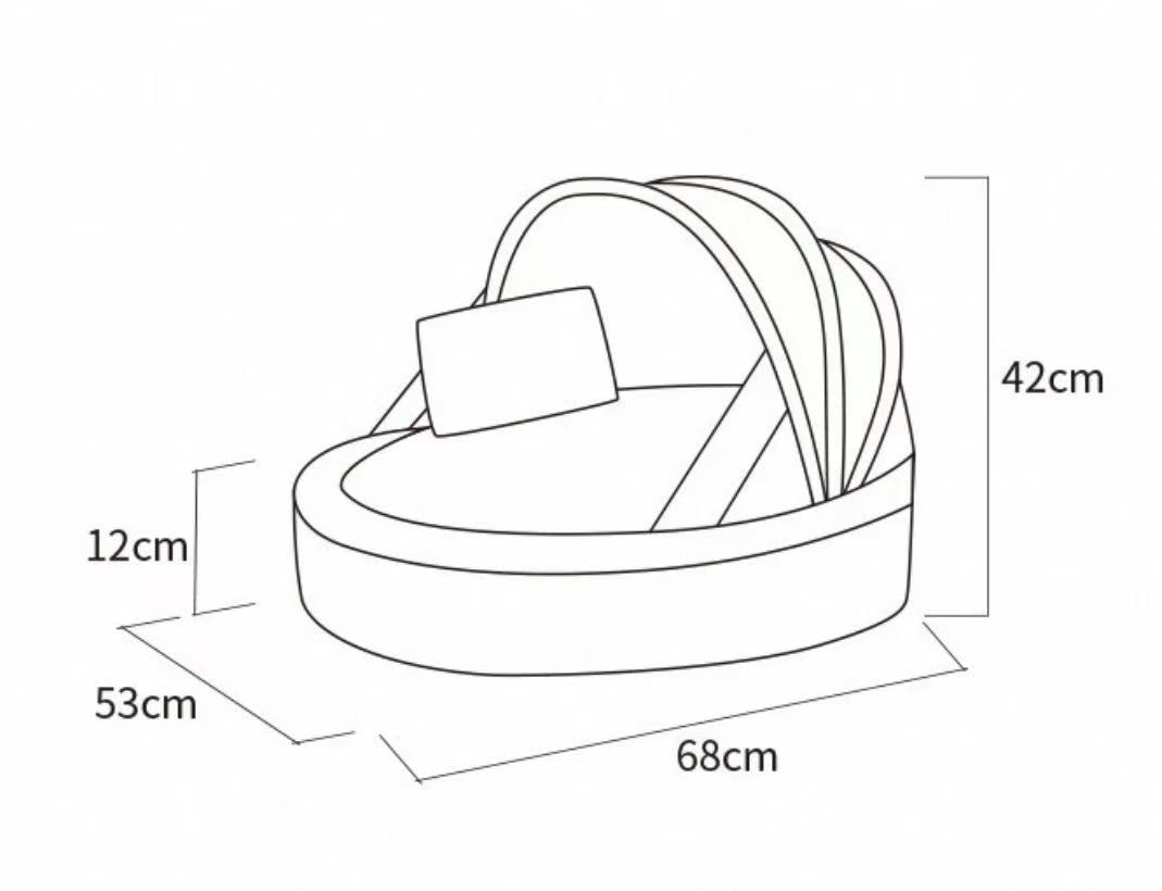 Nifty Fairy Picnic Holiday Pet Bed Cot