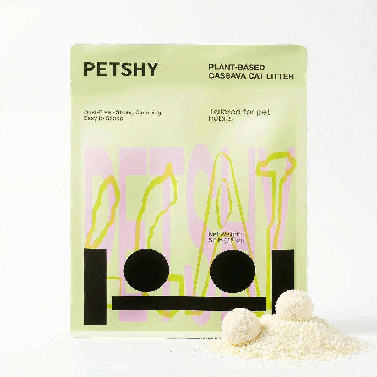 Petshy Cassava Cat Litter 2.5kg