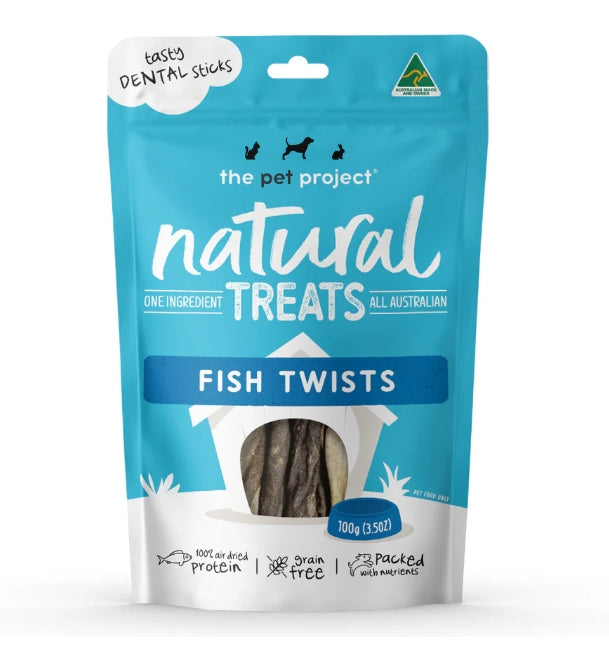 The Pet Project - Fish Twists 100g