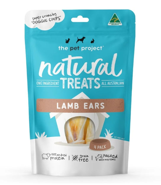 The Pet Project - Lamb Ears (4 Pack)