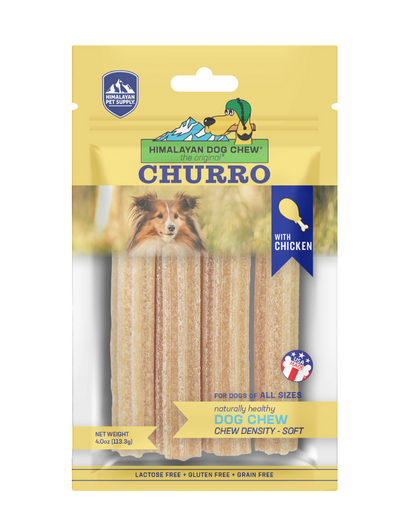 Himalayan Dog Chew Churro Chicken 4pk (5220118)