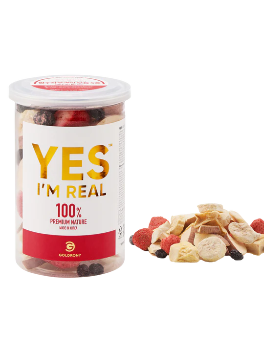 YES I'M REAL 5 Kinds of Fruit Pieces Treat (Dog & Cat) 60g