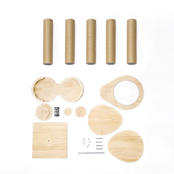 SupermarCat Floor to Ceiling Climbing Cat Tree - Premium SCAT02