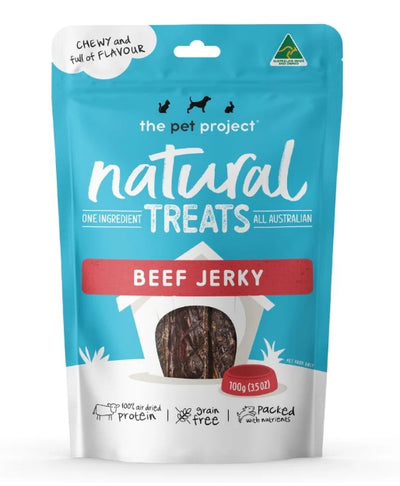 The Pet Project - Beef Jerky 100g