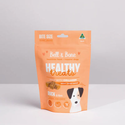 Bell & Bone - Healthy Treats: Duck & Fibre for Weight and Energy Support 130g