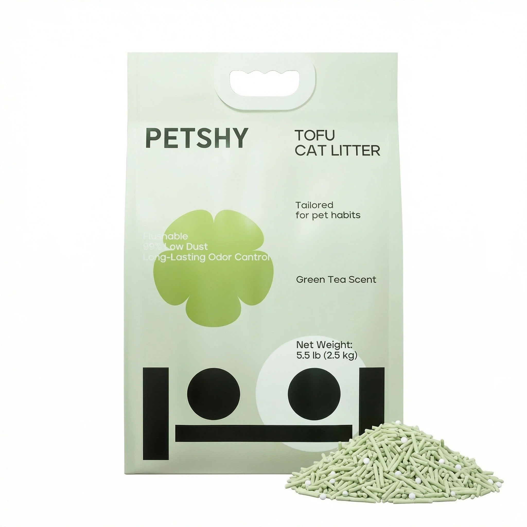 Petshy Green Tea Tofu Cat Litter 2.5kg