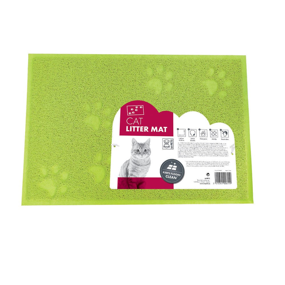 M-Pets Footprints Cat Litter Mat (2 Colours)