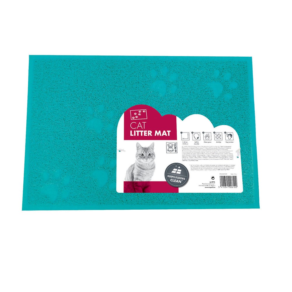 M-Pets Footprints Cat Litter Mat (2 Colours)