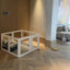 Acrylic Transparent Pet Playpen