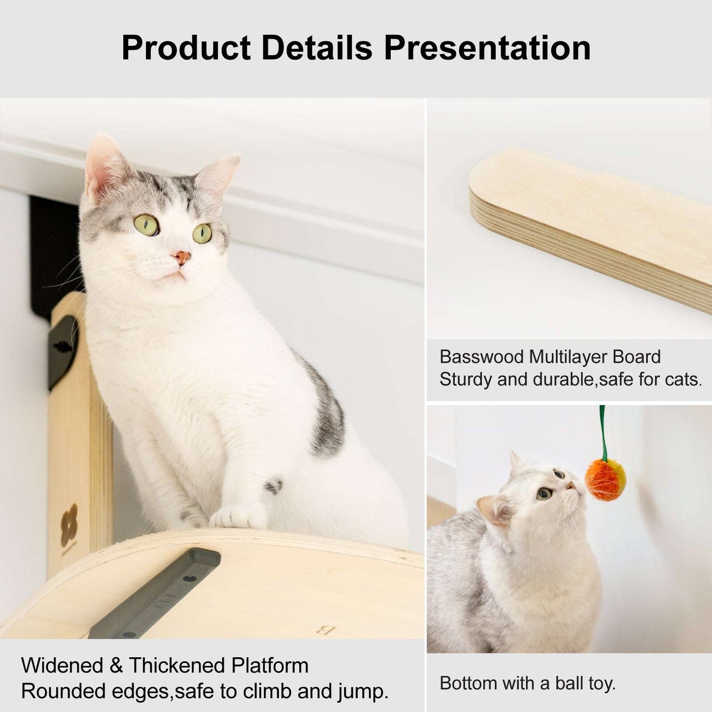 MewooFun Space-Saving Door - Mounted Cat Tree - ChokyoPetStore