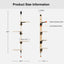 MewooFun Space-Saving Door - Mounted Cat Tree
