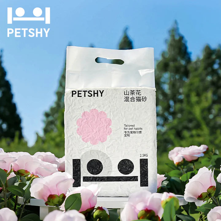 Petshy Camellia Tofu Mixed Cassava Cat Litter 2.5kg