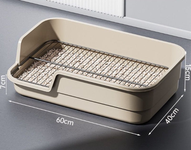 Raised Splash-Proof Split-Type Dog Toilet