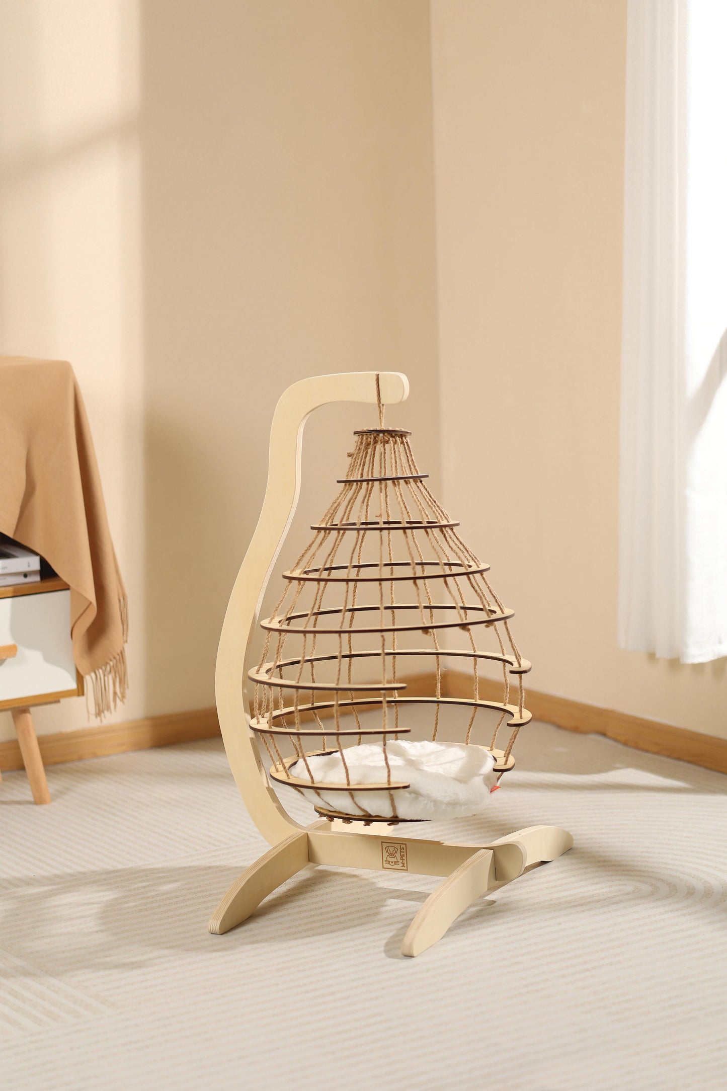 Cloud Hanging Cat Bed with Cushion