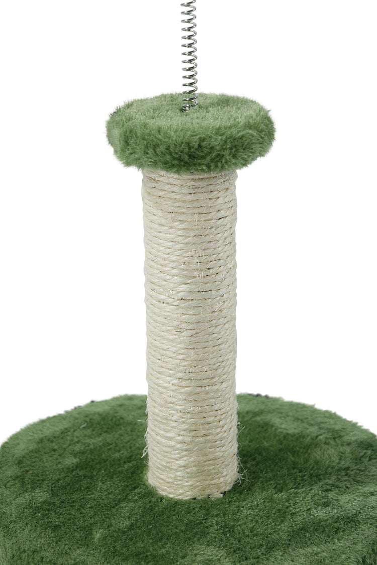 MY FIRST CAT TREE Feather Green - ChokyoPetStore