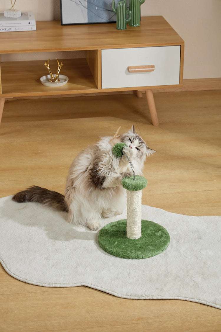MY FIRST CAT TREE Feather Green - ChokyoPetStore