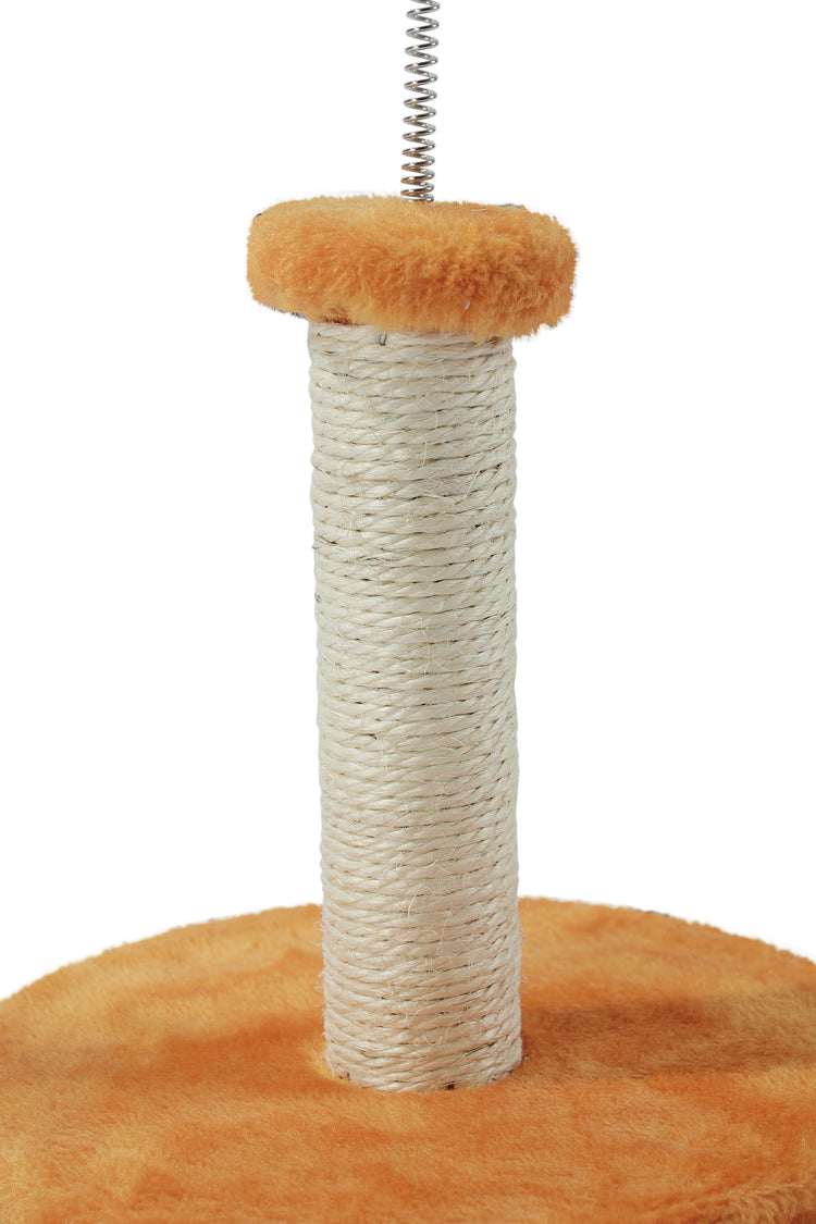 MY FIRST CAT TREE Feather Orange - ChokyoPetStore