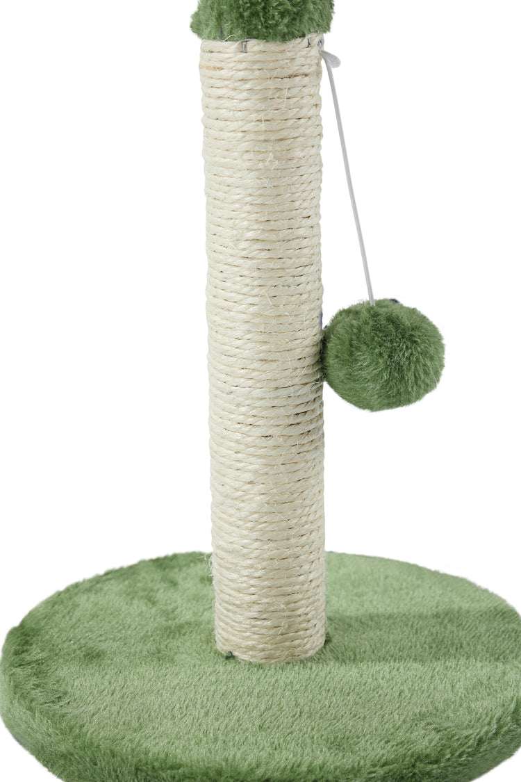 MY FIRST CAT TREE Pompom Green - ChokyoPetStore