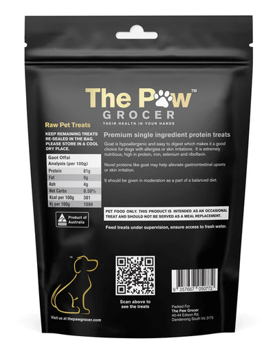 The Paw Grocer - Black Label Free Range Goat Offal 72g