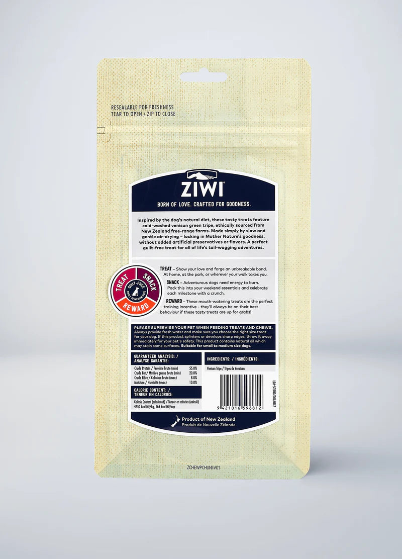 ZiwiPeak® Venison Green Tripe Oral Health Treats 70g