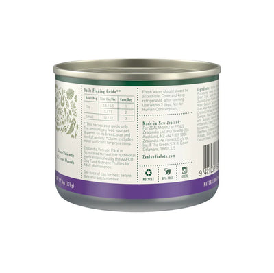 ZEALANDIA Venison Pate DOG 24 x 170g