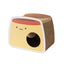 PURROOM Caramel Pudding-Shaped Cat Scratcher and Lounge - Dual-Entrance