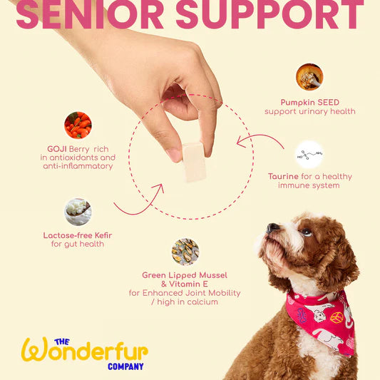 Wonderfur Bites Senior Support  for Dogs 50g