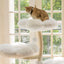 Purrista Mushroom Ice Cream Cat Tree (Three-Layer) - WHITE