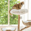 Purrista Natural Wood Basket Cat Tree (Three-Layer)