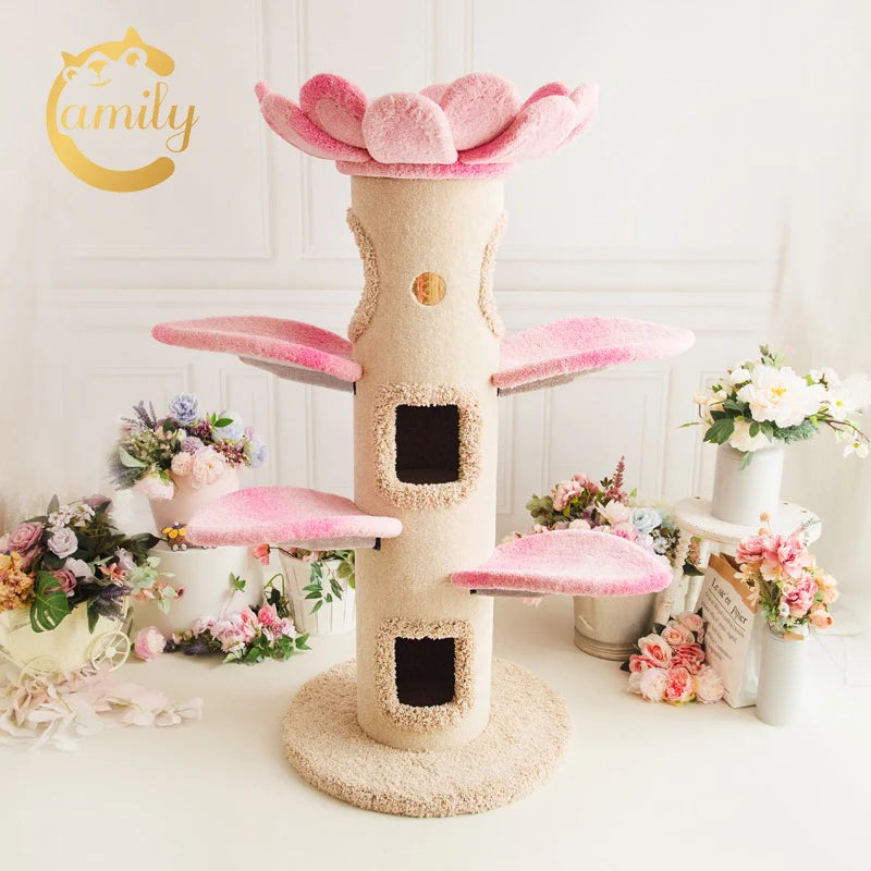 Camily "Sunflower" Climbing Cat Tree