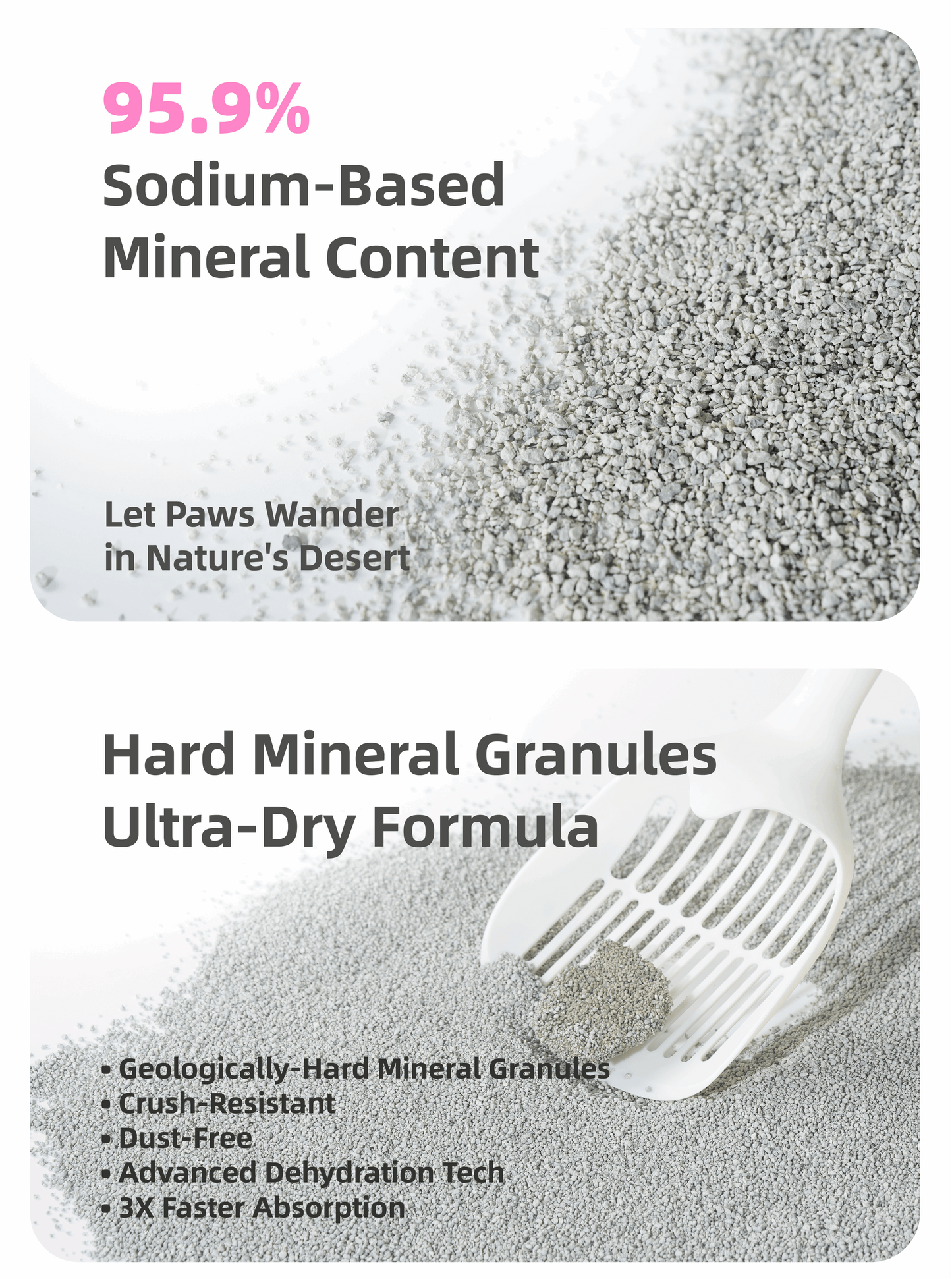 Pink Wish Sodium Bentonite Cat Litter - ChokyoPetStore