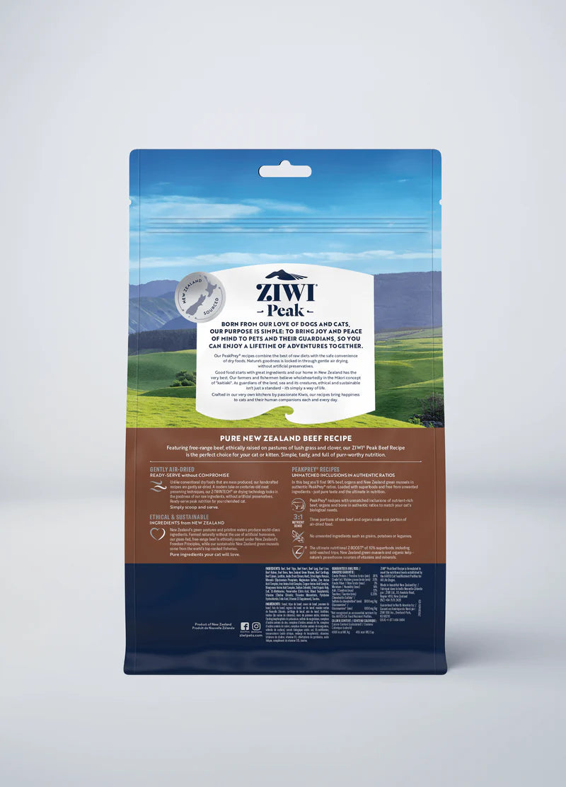 Ziwi Peak Air Dried Beef Cat Food