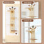 Elk-Shaped Multi-Level Wooden Hanging Cat Tree Cat Toy