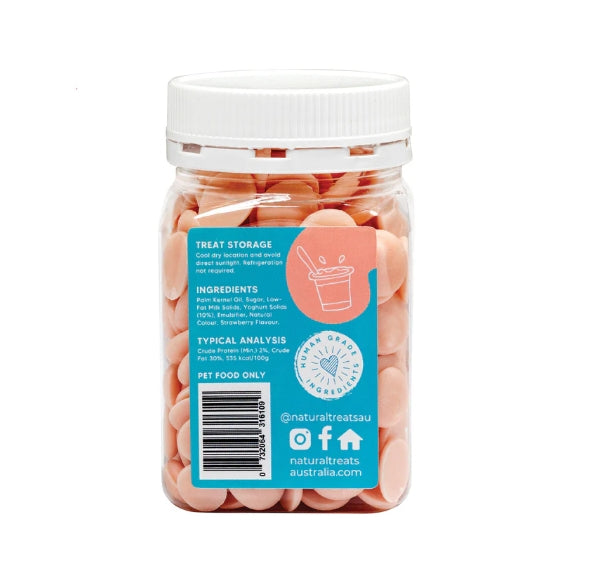 The Pet Project - Strawberry Yoghurt Drops 250g