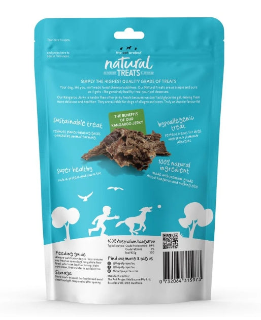 The Pet Project - Kangaroo Jerky 100g