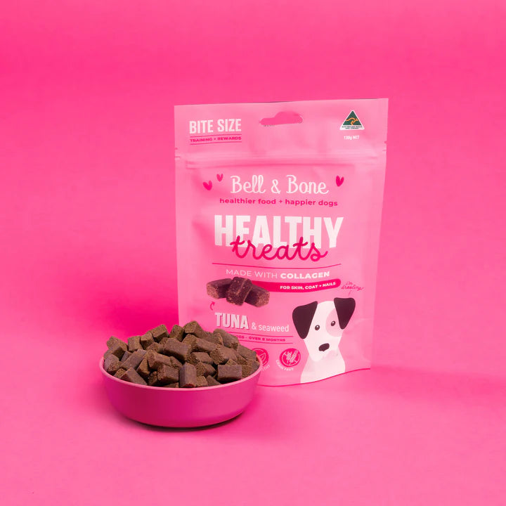 Bell & Bone - Healthy Treats: Tuna & Seaweed for Skin, Coat and Nails 130g