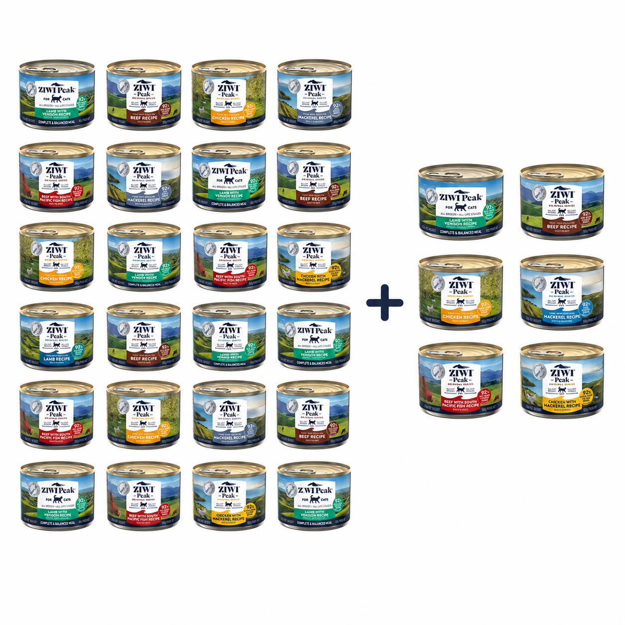 Ziwi Peak Cat Wet Food 85g Buy 24 Get 6 FREE