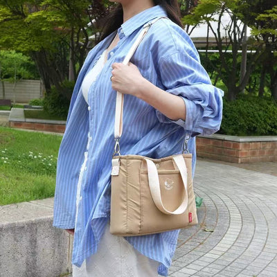 Snoopy Peanuts Pet Carrier Tote Bag for Dogs & Cats | Stroller-Friendly Travel Bag with Shoulder Strap & Organizer Pockets