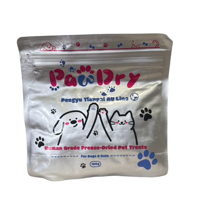 Pawdry Premium Freeze Dried Pet Food Chicken breast Natural Alternative to OHF